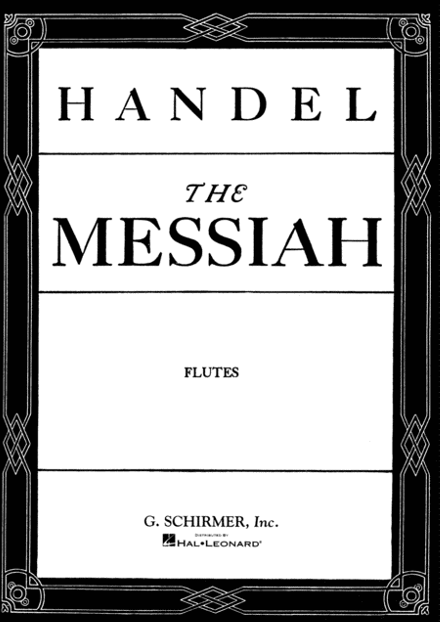 Messiah (Oratorio, 1741) Choir scores gallery preview page 1