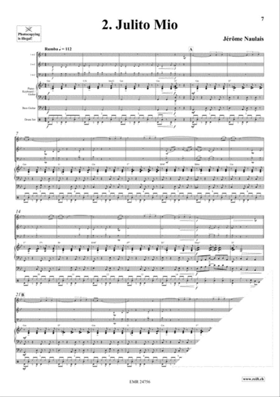 Play With Your Band Volume 3 Woodwind Ensemble scores gallery preview page 5