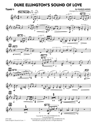 Duke Ellington's Sound of Love - Trumpet 4