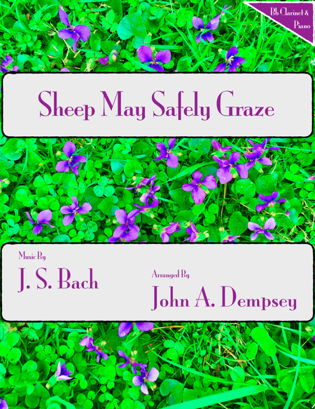 Sheep May Safely Graze (Bach): Clarinet and Piano image number null