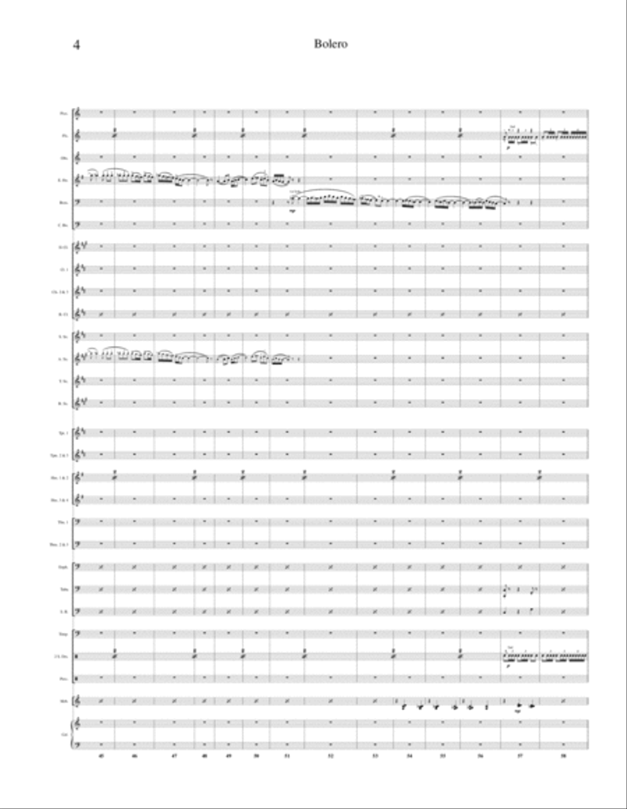 Bolero School and Community scores gallery preview page 5