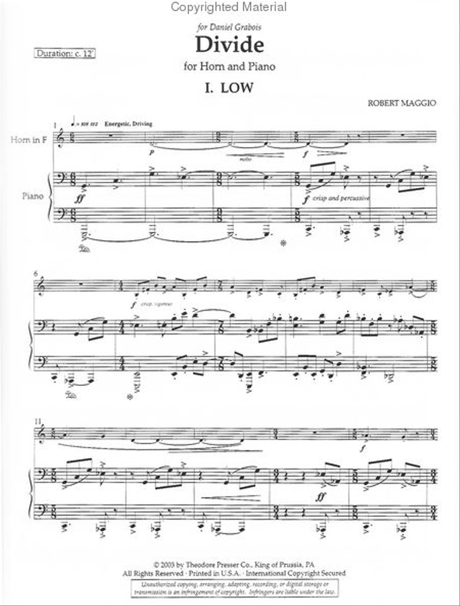 Divide Chamber Music scores gallery preview page 2