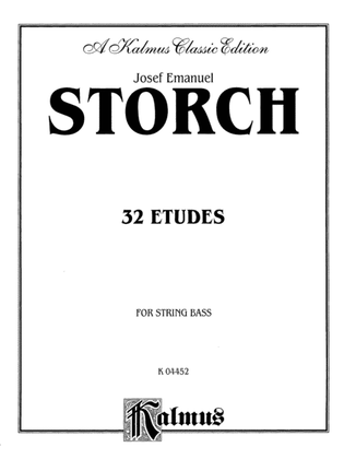 Book cover for Storch: Thirty-Two Etudes