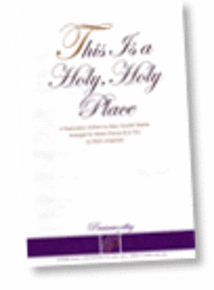 Book cover for This is a Holy Holy Place - SATB