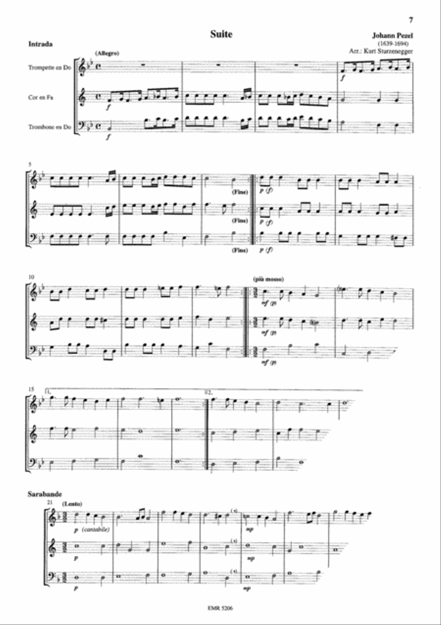 11 Trios Cornet scores gallery preview page 7