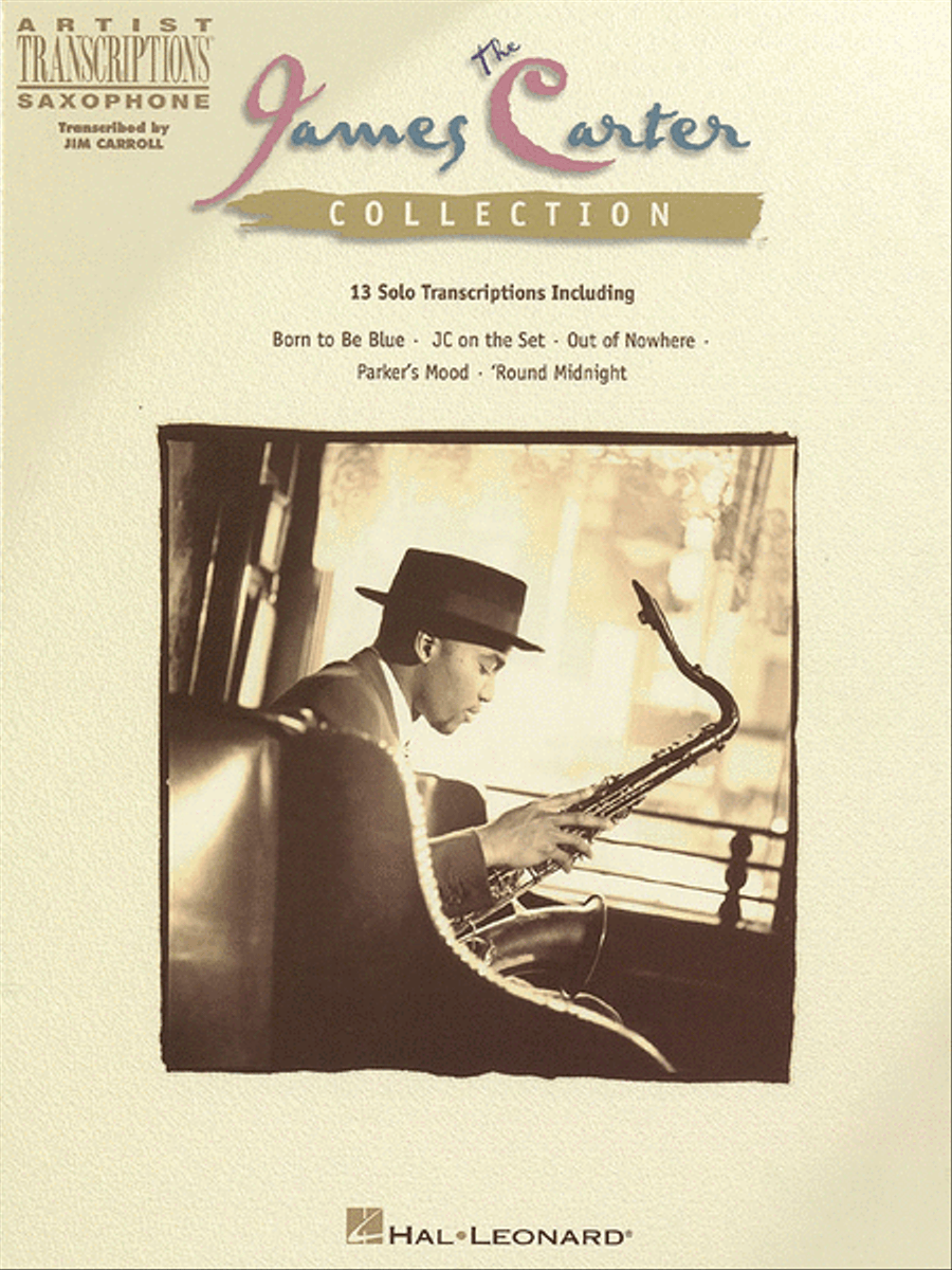 The James Carter Collection Saxophone Solo scores gallery preview page 1