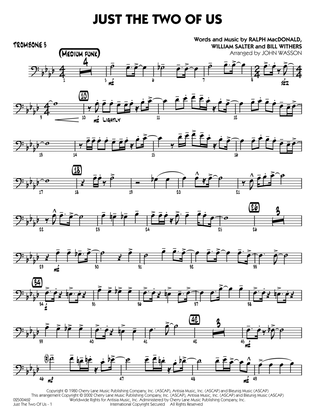 Book cover for Just the Two of Us (arr. John Wasson) - Trombone 3