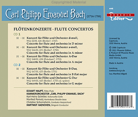 Flute Concertos  Sheet Music