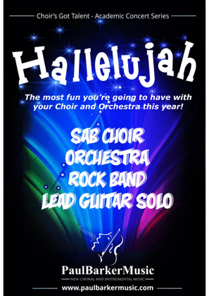 Hallelujah! (SAB Choir & Orchestra/Rock Band)
