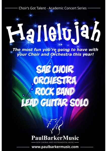 Hallelujah! (SAB Choir & Orchestra/Rock Band) image number null