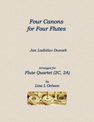 Four Canons for Four Flutes (2C, 2A)