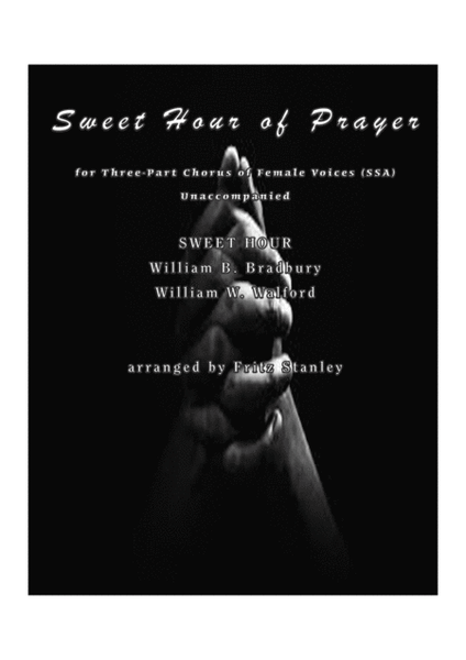 Sweet Hour of Prayer - SSA A Cappella image number null