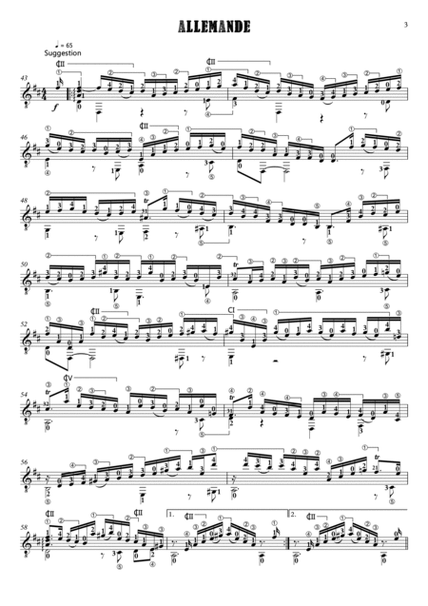 CELLO SUITE I (BWV 1007) - J.S.BACH - FOR GUITAR SOLO image number null
