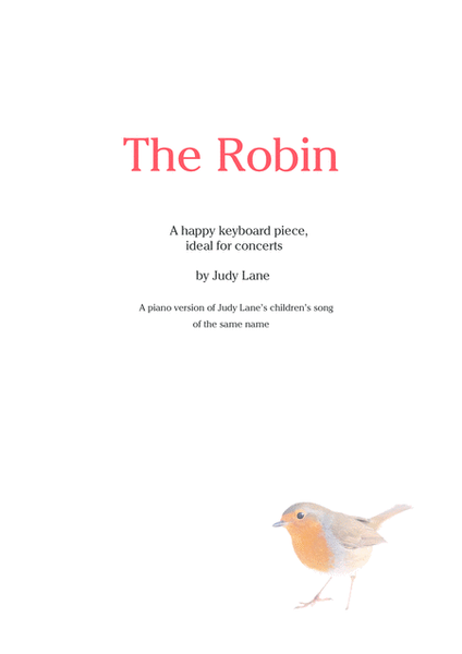 The Robin - Piano only version of Judy Lane's song of the same name image number null