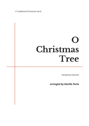 O Christmas Tree - Saxophone quartet