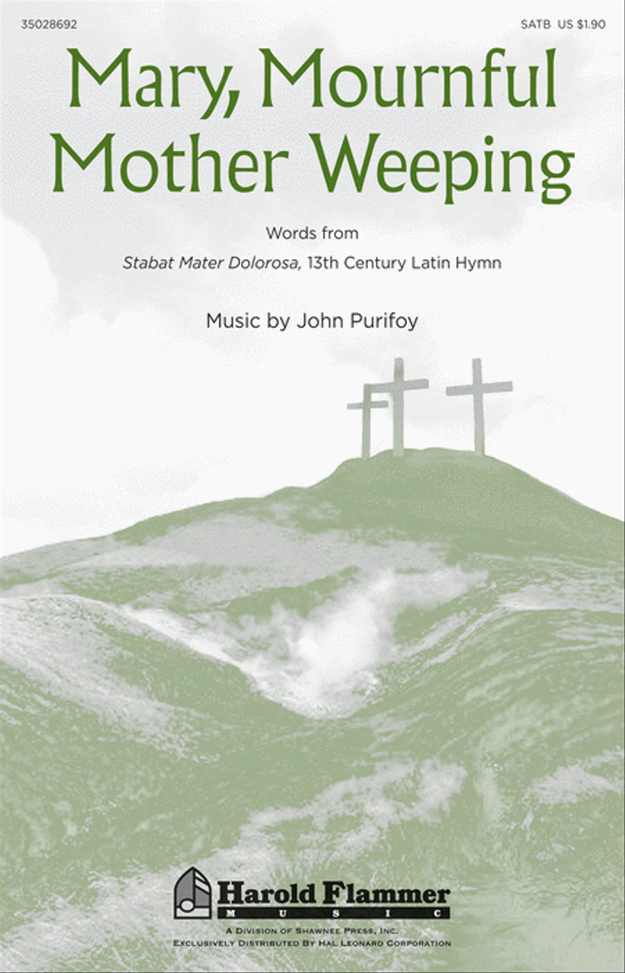 Mary, Mournful Mother Weeping 4-Part scores gallery preview page 1