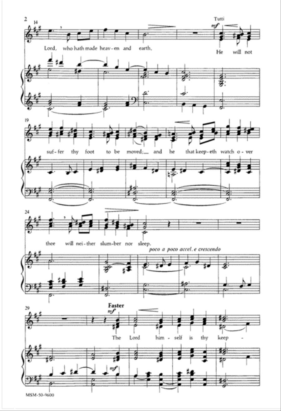 Psalm 121 SSA scores gallery preview page 3