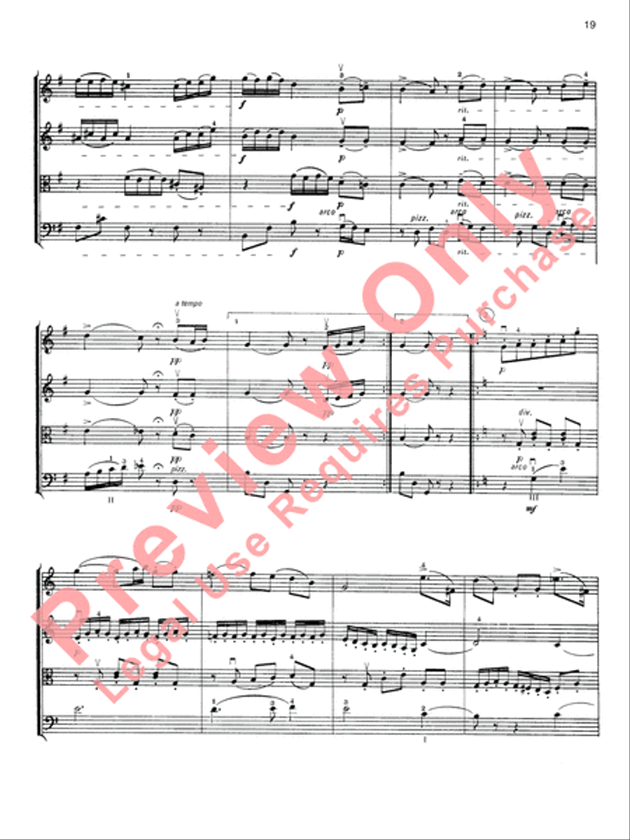 Highland/Etling String Quartet Series: Book 2 String Quartet scores gallery preview page 48