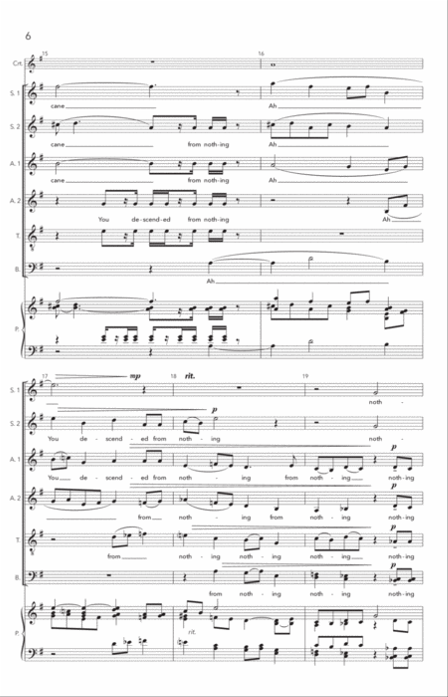 The Lantern Of Your Heart 4-Part scores gallery preview page 5