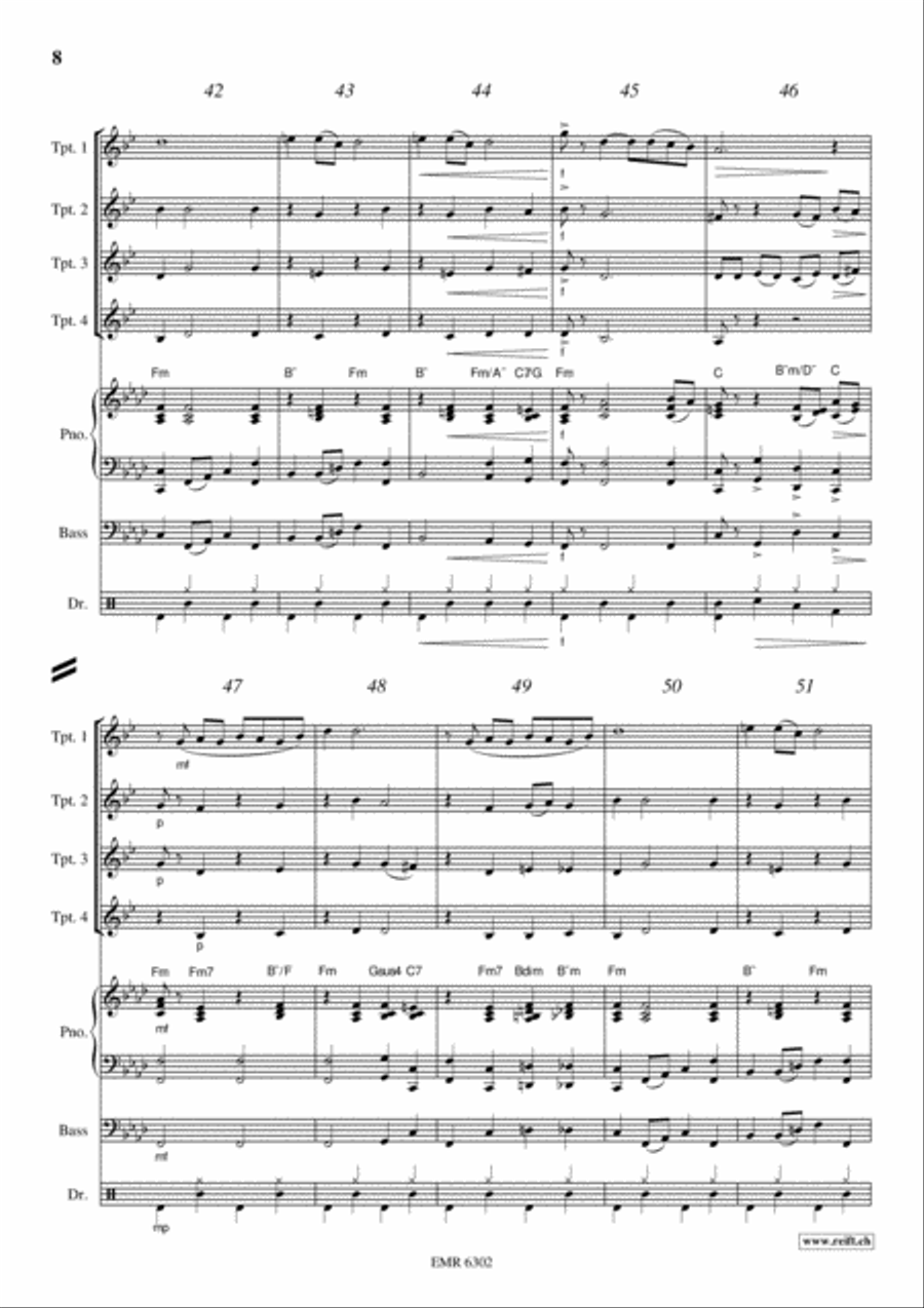 Swanee Trumpet scores gallery preview page 8