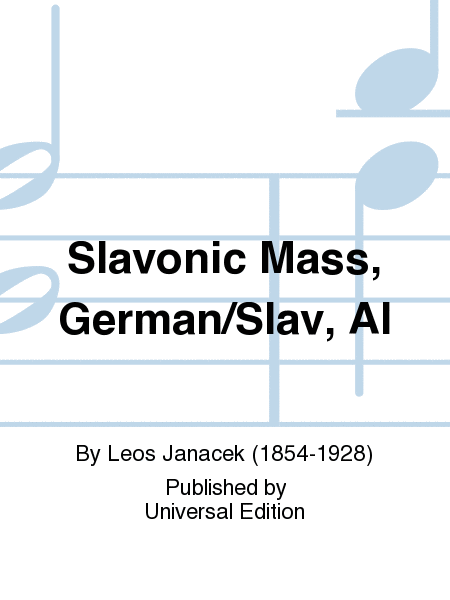 Slavonic Mass, German/Slav, Al