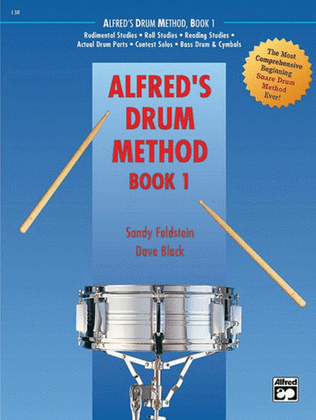 Book cover for Alfreds Drum Method Book 1 Book/Dvd Hard Case