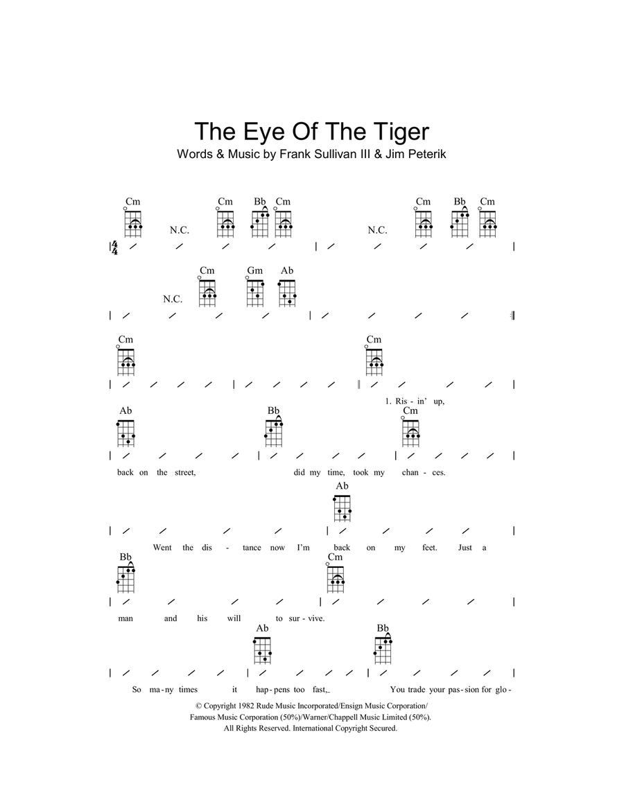 Eye Of The Tiger