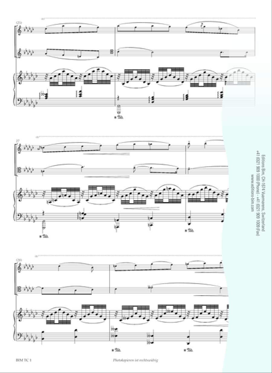 Trio d’Amour Piano Trio scores gallery preview page 11