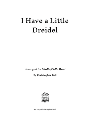 Book cover for I Have a Little Dreidel - Easy Violin/Cello Duet
