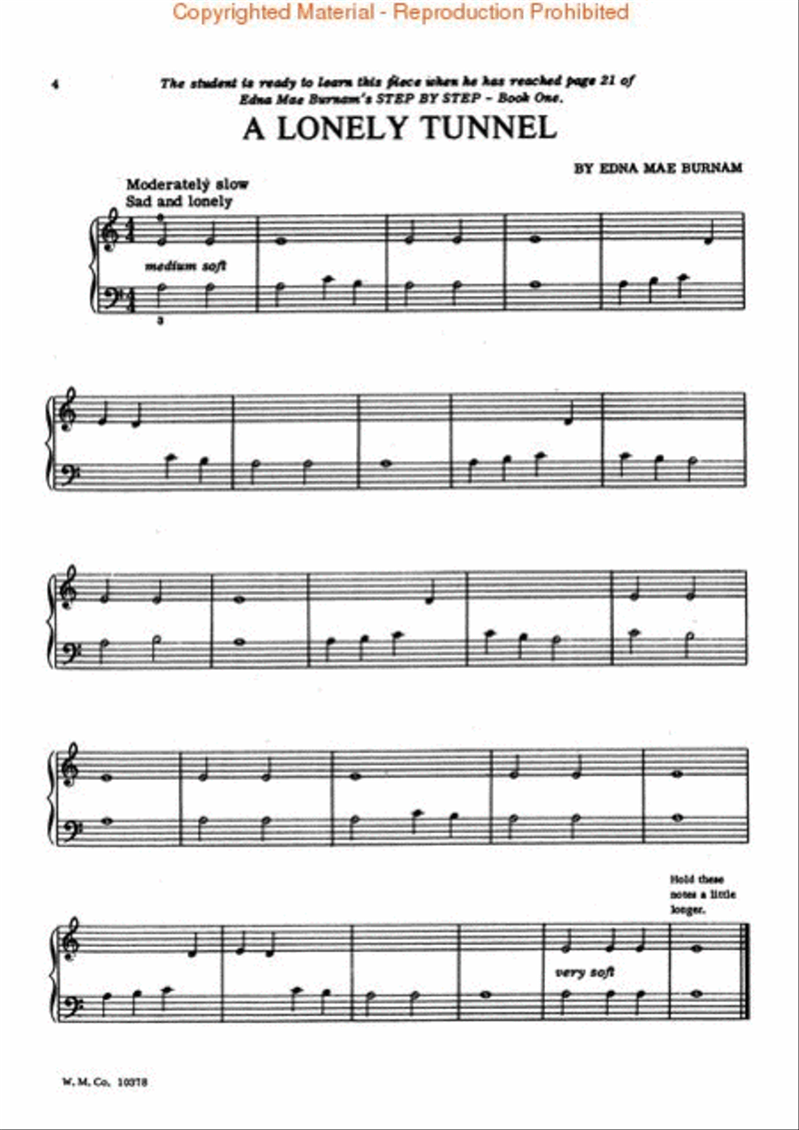 Pieces to Play – Book 1 Piano Method scores gallery preview page 3