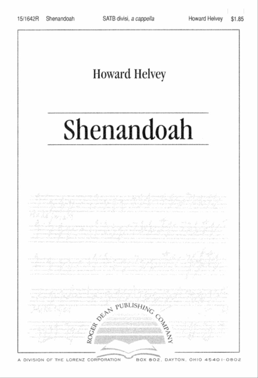 Shenandoah Divisi scores gallery preview page 1