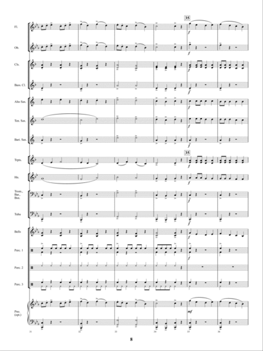 Riptide Concert Band scores gallery preview page 7