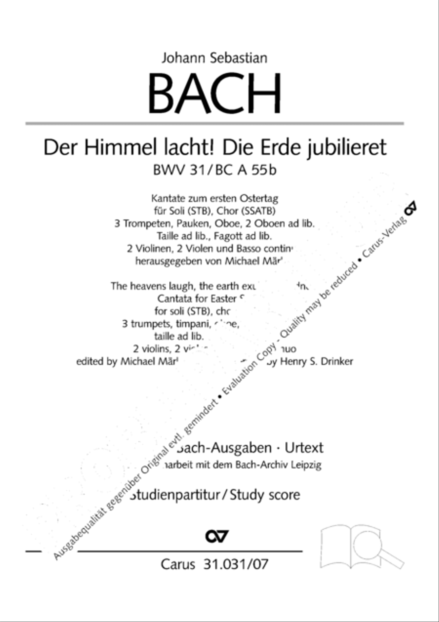 The heavens laugh, the earth exults in gladness (Der Himmel lacht! Die Erde jubilieret) STB scores gallery preview page 2