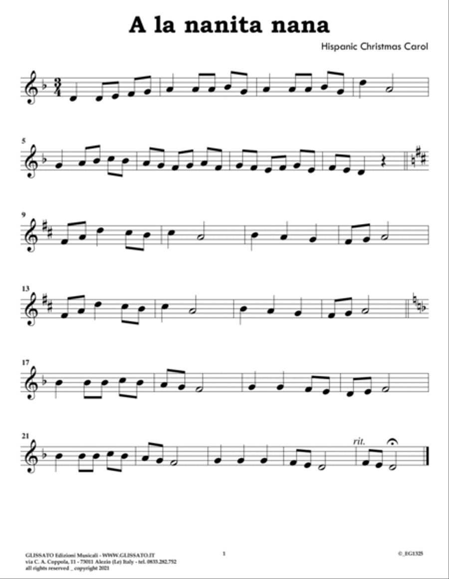 50 Christmas Carols for solo Soprano Recorder Soprano Recorder scores gallery preview page 3