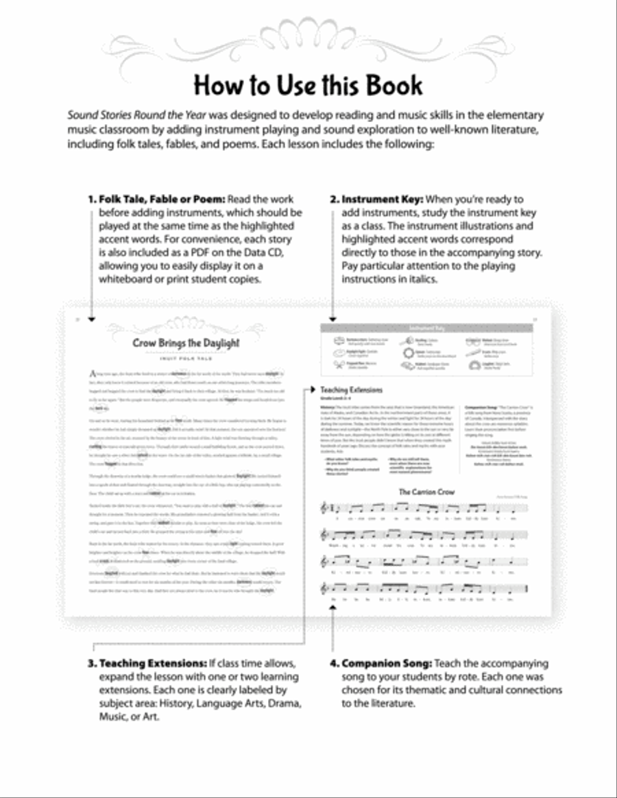 Sound Stories Round the Year Classroom Materials scores gallery preview page 6
