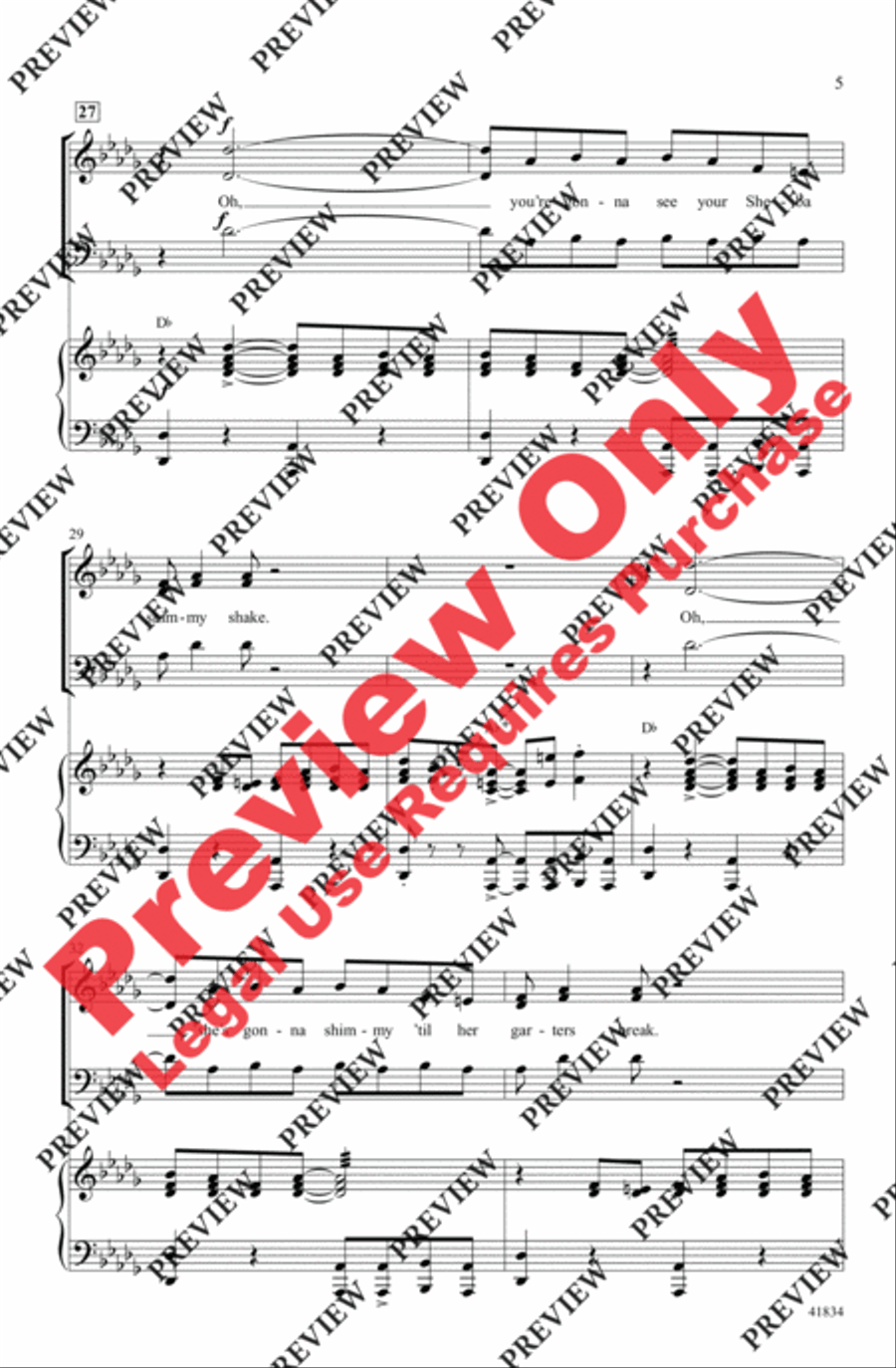 And All That Jazz - SoundTrax CD (CD only) Choir scores gallery preview page 5
