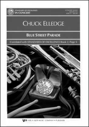Book cover for Blue Street Parade - Score