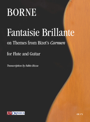 Book cover for Fantaisie Brillante on Themes from Bizet’s ‘Carmen’ for Flute and Guitar