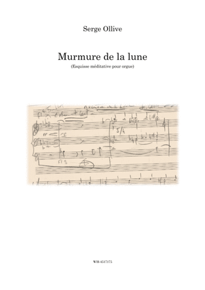 Book cover for MURMURE DE LA LUNE , OP. 44