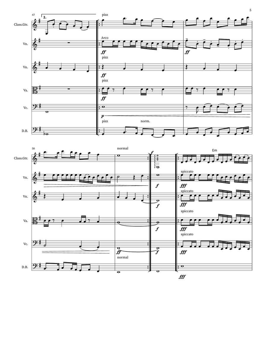 Resilience? Orchestra scores gallery preview page 5