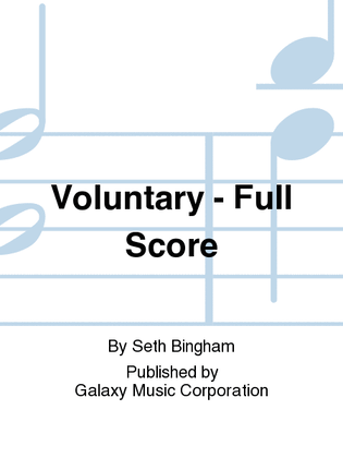 Voluntary (Full Score)