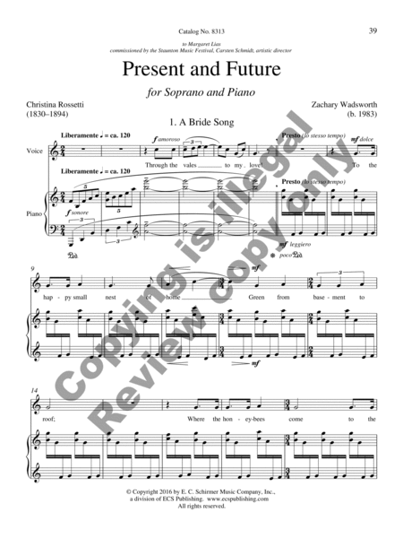 Collected Songs for Soprano and Piano