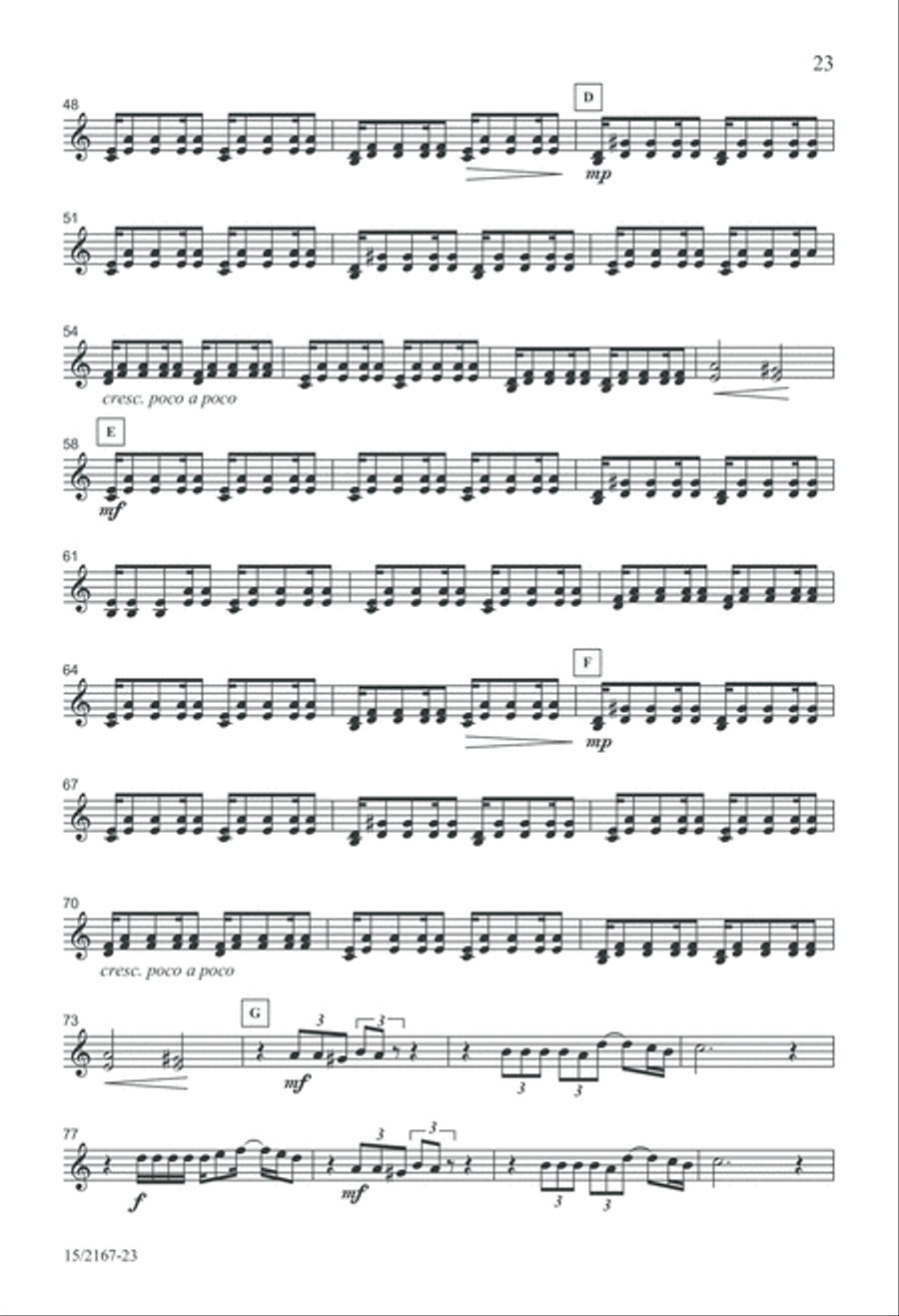 Gloria Patri Gloria Patri SSA scores gallery preview page 23