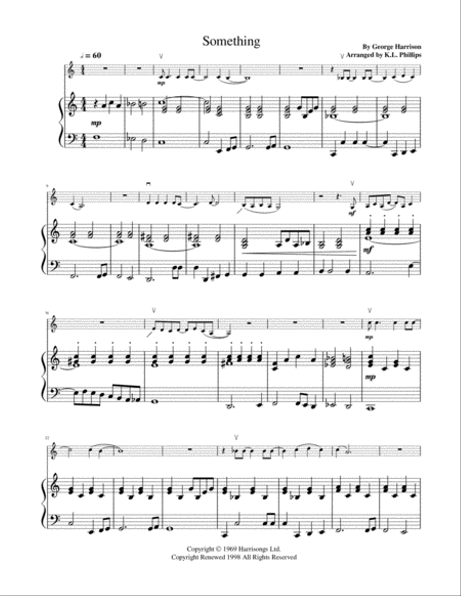 Something Violin Solo scores gallery preview page 2