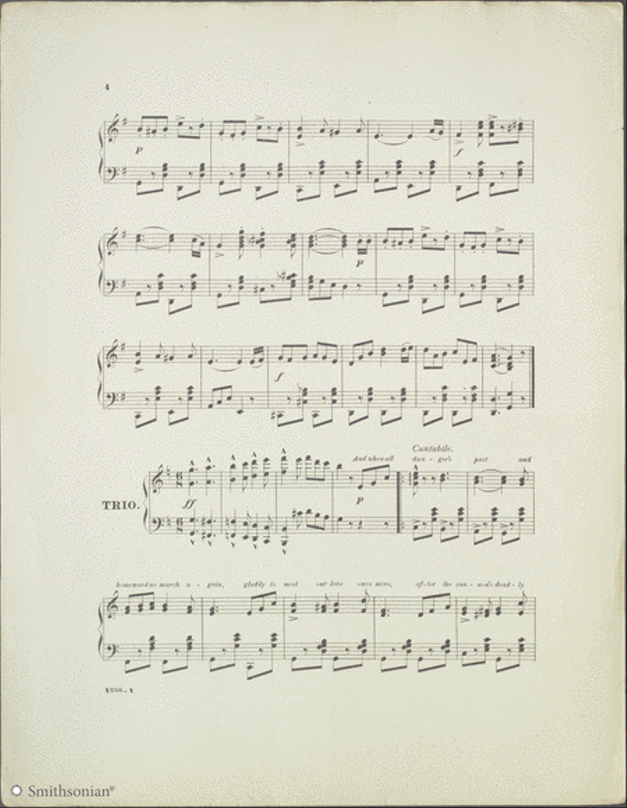 The Homeguard Quickstep Piano Solo scores gallery preview page 4