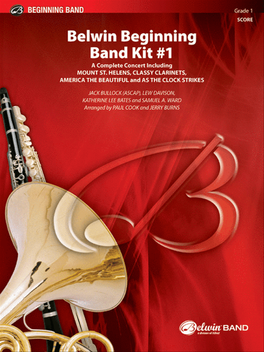 Belwin Beginning Band Kit #1 Concert Band scores gallery preview page 1
