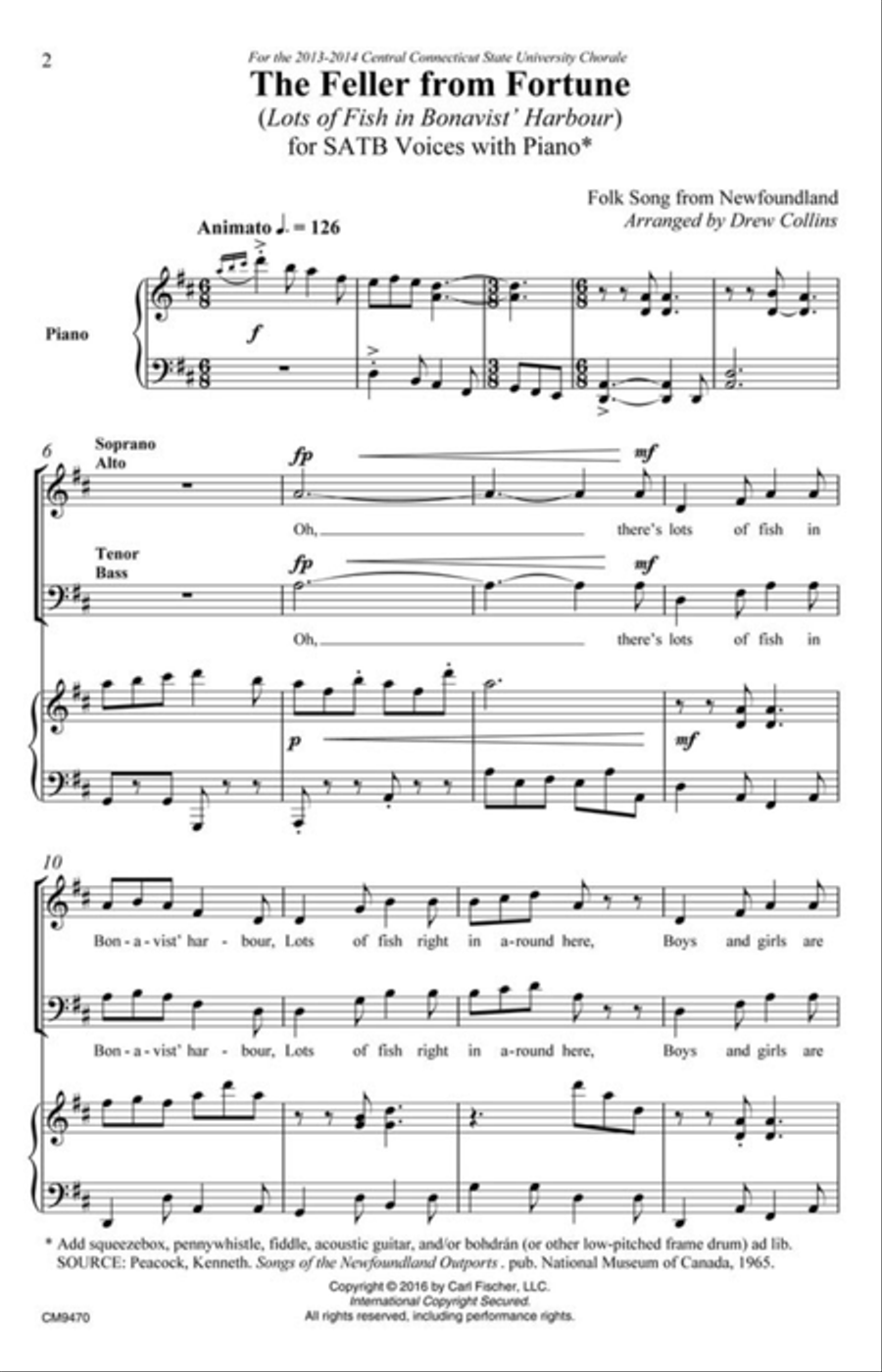 The Feller from Fortune 4-Part scores gallery preview page 2
