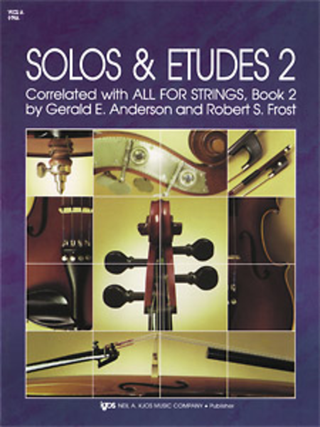 Solos and Etudes, Book 2 - Viola
