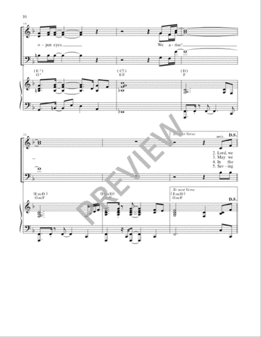 As Morning Breaks and Evening Sets Flute scores gallery preview page 12