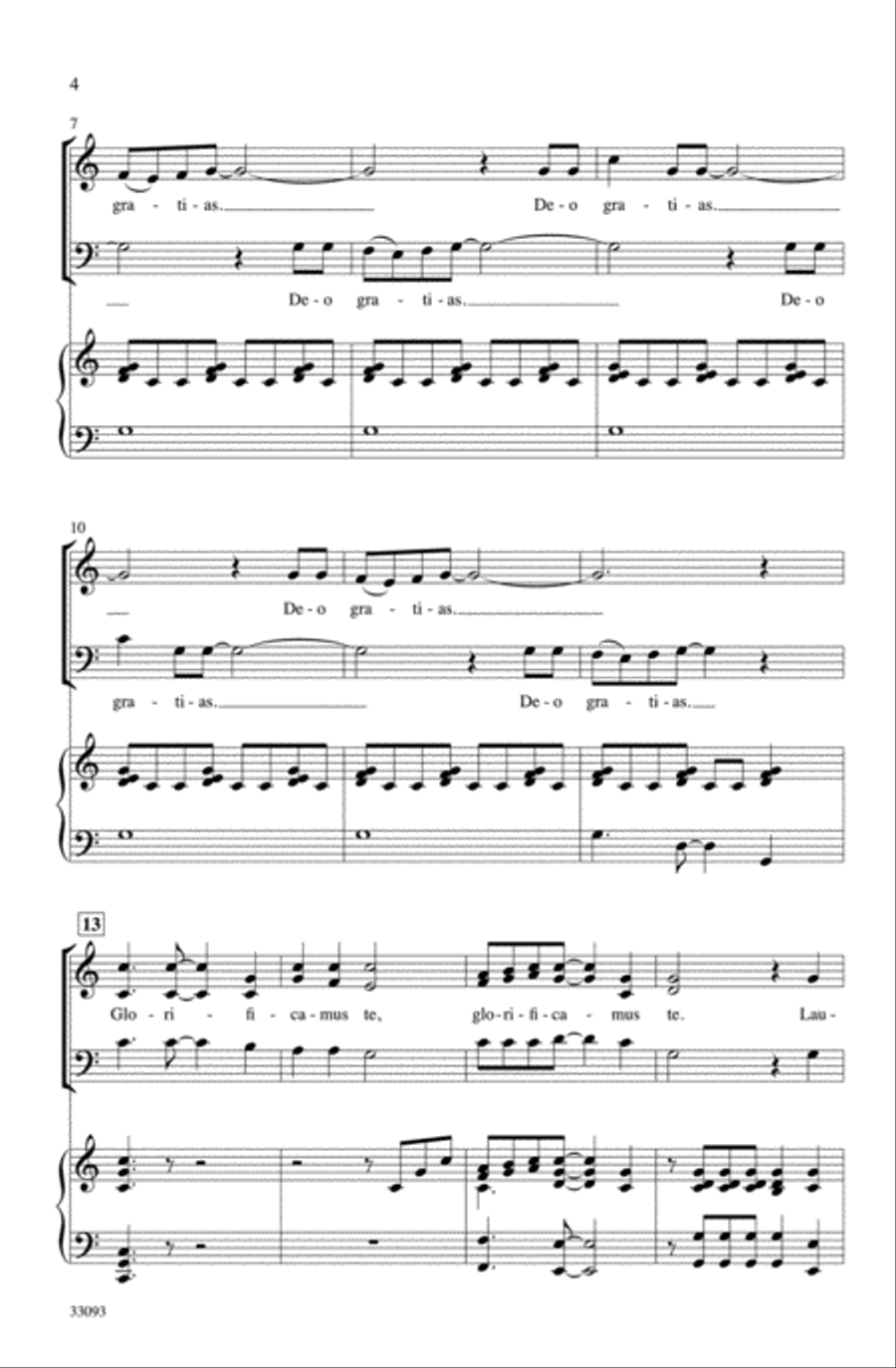Deo Gratias 3-Part scores gallery preview page 3